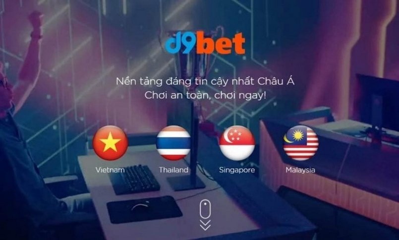 D9Bet - địa chỉ cá cược phổ biến trên thị trường Châu Á